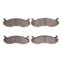 R1 96-06 Hummer H1 Front Super Duty Brake Pads