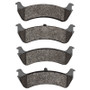 R1 95-02 Mercury Mountaineer Rear Super Duty Brake Pads