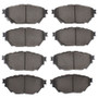 R1 12-20 Mitsubishi Fuso Front Semi Met Brake Pads