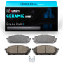 R1 03-08 Subaru Impreza Rear Ceramic Brake Pads