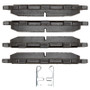 R1 03-08 Subaru Impreza Rear Ceramic Brake Pads