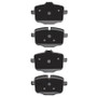 R1 11-19 BMW 650I Gran Coupe Rear Semi Met Brake Pads