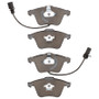 R1 00-11 Audi A4 Quattro Front Ceramic Brake Pads