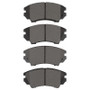 R1 10-17 Saab 9-5 Front Semi Met Brake Pads