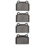 R1 08-15 Mitsubishi Lancer Rear Semi Met Brake Pads