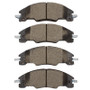 R1 08-11 Ford Focus Front Semi Met Brake Pads