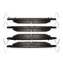 R1 08-11 Ford Focus Front Semi Met Brake Pads