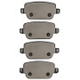 R1 07-12 Volvo S80 Rear Semi Met Brake Pads