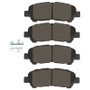 DFC 08-13 Toyota Highlander Hybrid Rear 4000 Hybridynamic Brake Pads