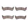 R1 93-05 Jeep Grand Cherokee Rear Ceramic Brake Pads