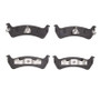 R1 93-05 Jeep Grand Cherokee Rear Ceramic Brake Pads