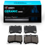 R1 90-02 Mercury Tracer Front Ceramic Brake Pads