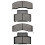 R1 90-02 GMC Savana 2500 Front Ceramic Brake Pads