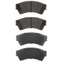 DFC 06-13 Mercury Milan Front 4000 Hybridynamic Brake Pads