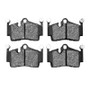 DFC 05-25 Porsche Cayman Rear 4000 Hybridynamic Brake Pads