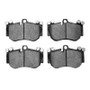 DFC 05-10 Porsche Cayenne Front 4000 Hybridynamic Brake Pads