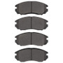 DFC 04-08 Hyundai Tiburon Front 4000 Hybridynamic Brake Pads