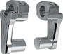 Pivoting Handlebar Riser Chrome 2" Rise
