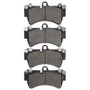 DFC 03-15 Volkswagen Touareg Front 4000 Hybridynamic Brake Pads