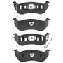 DFC 03-10 Mercury Mountaineer Rear 4000 Hybridynamic Brake Pads