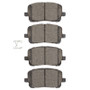 DFC 03-08 Toyota Matrix Front 4000 Hybridynamic Brake Pads