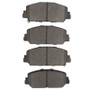 DFC 13-22 Honda Civic Sedan Front Low Metallic Active Performance Brake Pads