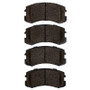 DFC 02-07 Mitsubishi Lancer Front 4000 Hybridynamic Brake Pads