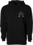Camo Shovels Hoodie Black Lg