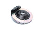Dinan 08-13 BMW M3 Rear Brake Kit - Black Calipers - Slotted