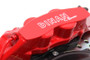 Dinan 11-11 BMW 1 Series M Rear Brake Kit - Red Calipers - Drilled