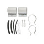 Dinan 11-16 BMW 550i xDrive Freeflow Axleback Exhaust System - Black