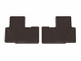WeatherTech 2026 Honda Passport 2nd Row Rear All-Weather Floor Mats - Cocoa