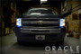 Oracle 07-13 Chevrolet Silverado LED Round Style Headlight Halo Kit - Green