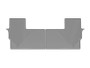 WeatherTech 22-26 Jeep Grand Wagoneer 2nd Row Rear All-Weather Floor Mats - Grey