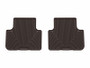 WeatherTech 17-25 Audi Q7 2nd Row Rear All-Weather Floor Mats - Cocoa