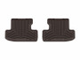 WeatherTech 21-23 Ford Mustang Mach 1 2nd Row Rear All-Weather Floor Mats - Cocoa