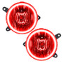 Oracle 05-09 Ford Mustang GT LED Fog Light Halo Kit - Red