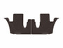 WeatherTech 24-26 Lexus TX 2nd Row Rear All-Weather Floor Mats - Cocoa