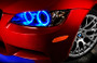 Oracle 08-13 BMW M3 Coupe LED Projector Headlight Halo Kit - Red