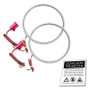 Oracle 97-06 Jeep Wrangler TJ Surface Mount LED Headlight Halo Kit - Red