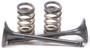 Exhaust Valve Conversion Set Ti-steel Hus/husq/ktm
