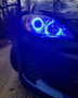 Oracle 10-12 Mazda 3 LED Headlight Halo Kit - UV/Purple
