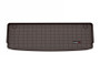 WeatherTech 25-26 Infiniti QX80 Behind 2nd Row Cargo Liners - Cocoa