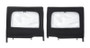 Bestop 20-26 Jeep Gladiator / 18-26 Wrangler JL 4-Door Element Upper Doors (Rear Black Twill)