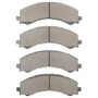 DFC 21-26 GMC Savana 4500 Commercial Cutaway Chassis Rear 4000 Hybridynamic Brake Pads