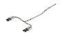 Borla 2025 Kia K5 GT 2.5L 4 Cyl S-type Cat-Back Exhaust w/ 3.5in Black Chrome Tips