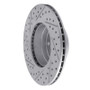 R1 96-03 BMW 525I (USA/Canada) Front Right Drilled & Slotted Geo-Carbon Rotor