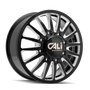 Cali Off-Road 9110D Summit Dually 22x8.25 / 8x165.1 BP / 115mm OS / 121.3mm Hub Gls Blk Mill Wheel