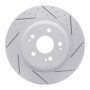 R1 17-20 Acura Mdx Rear Right Drilled & Slotted Geo-Carbon Rotor