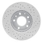 R1 03-05 Mazda 6 Front Left Drilled & Slotted Geo-Carbon Rotor